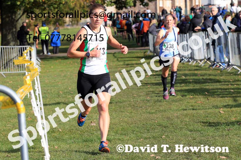 Senior womens 2022 Northern Cross Country Relays, Graves Park, Sheffield. Photo: David T. Hewitson/Sports for All Pics